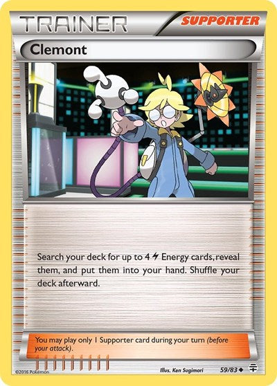 GEN: Clemont (Reverse Holofoil)