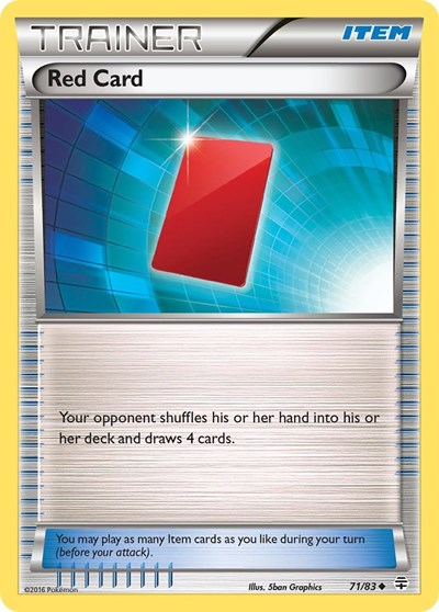 GEN: Red Card (Reverse Holofoil)
