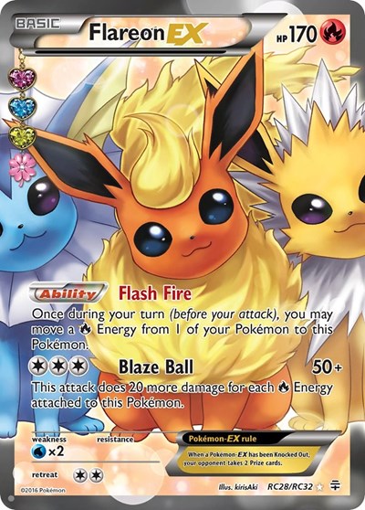 GEN: Flareon EX (Full Art) (Holofoil)