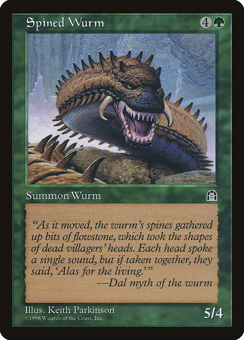 STH: Spined Wurm