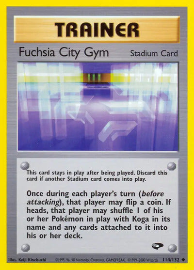 Fuchsia City Gym 114/132 Unlimited Gym Challenge