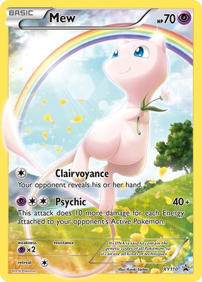 PR: Mew - XY110 (Holofoil)