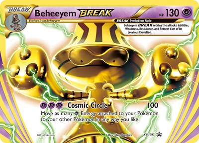 PR: Beheeyem BREAK - XY135 (Holofoil)