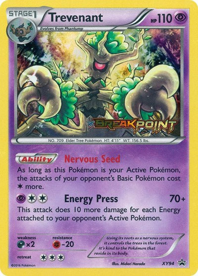 PR: Trevenant (Prerelease) (Holofoil)