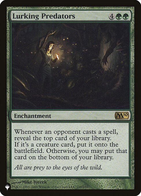 PLST: Lurking Predators