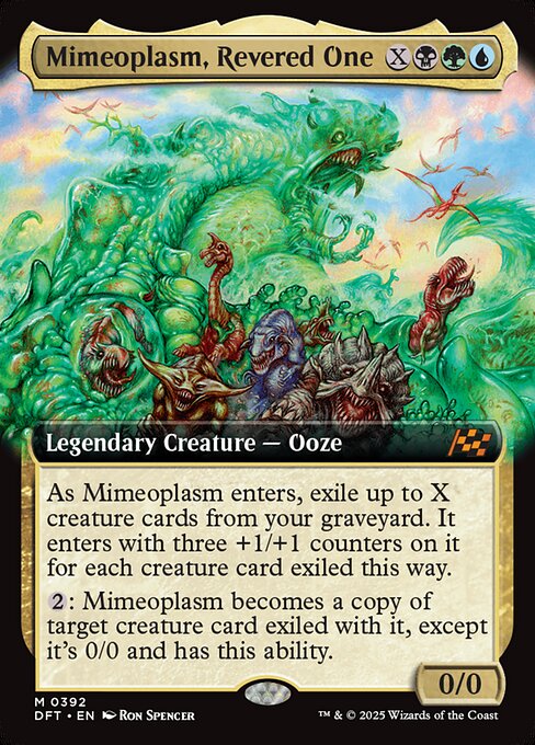 DFT: Mimeoplasm, Revered One (Extended Art) (Foil)