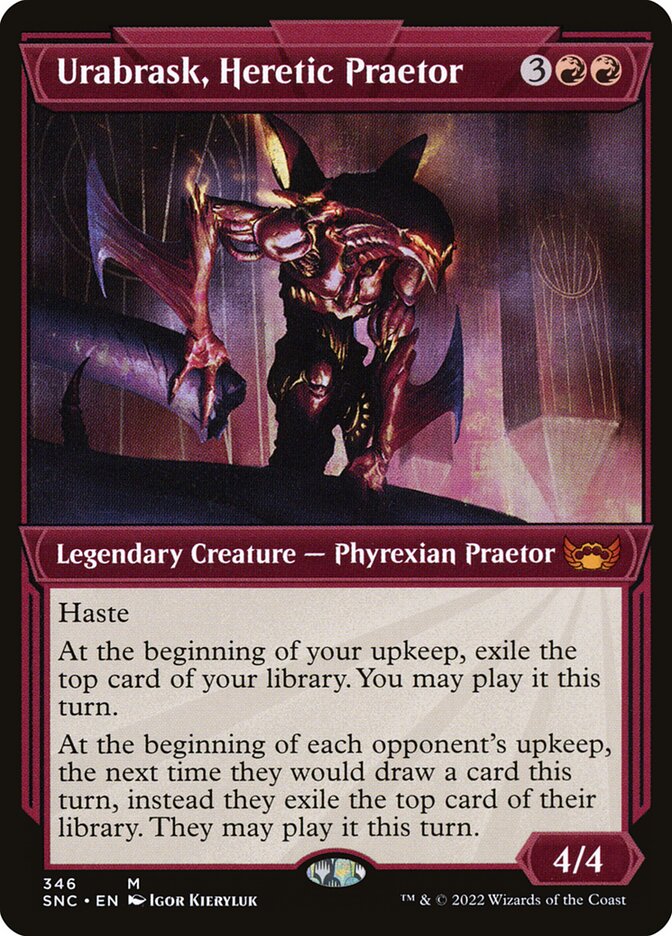 Urabrask, Heretic Praetor (Showcase) [Foil] :: SNC