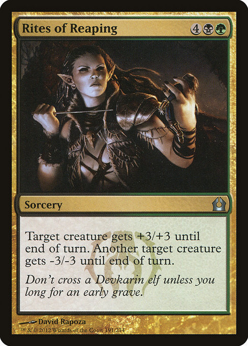 RTR: Rites of Reaping (Foil)