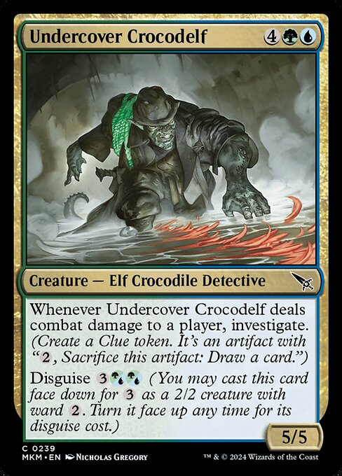 MKM: Undercover Crocodelf (b) (Foil)