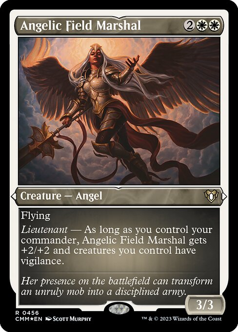 CMM: Angelic Field Marshal (Foil Etched)