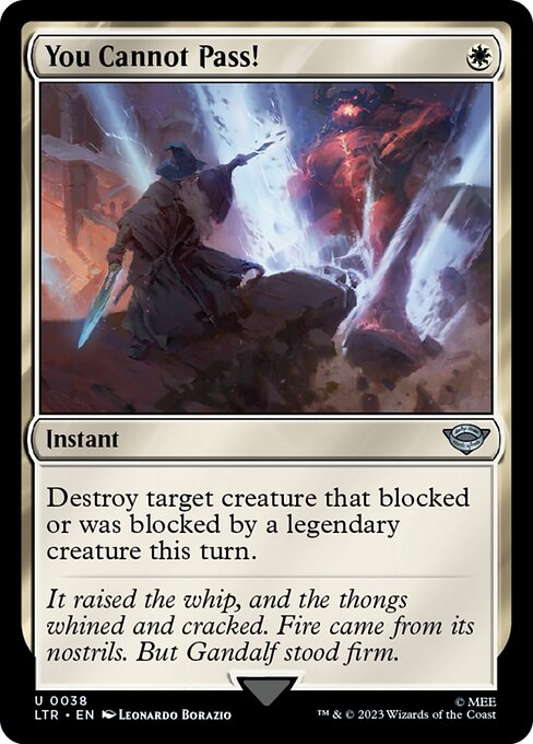 LTR: You Cannot Pass! (Foil)