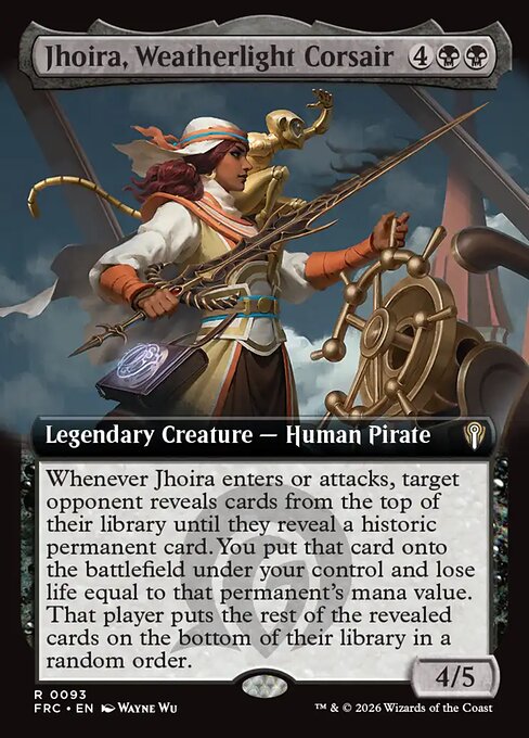 FRC: Jhoira, Weatherlight Corsair (Extended Art)