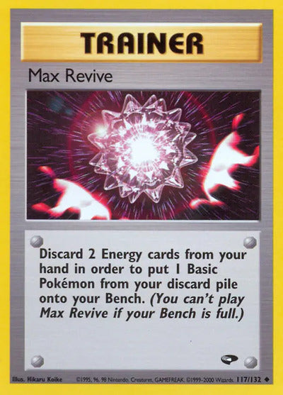 Max Revive 117/132 Unlimited Gym Challenge