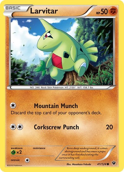 FCO: Larvitar (41) (Reverse Holofoil)