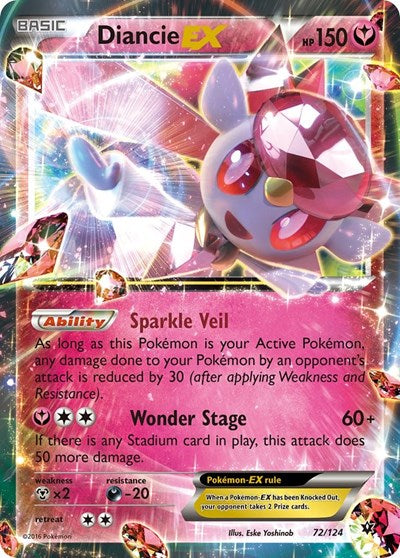 FCO: Diancie EX (Holofoil)