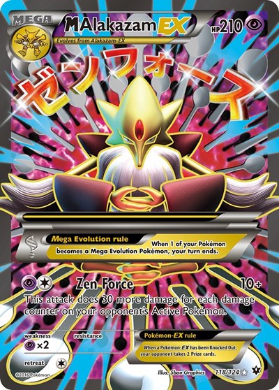 FCO: M Alakazam EX (Full Art) (Holofoil)