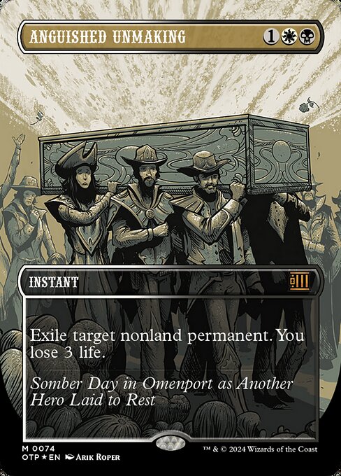 OTP: Anguished Unmaking (Textured Foil)