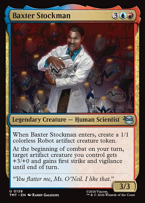 TMT: Baxter Stockman (Foil)