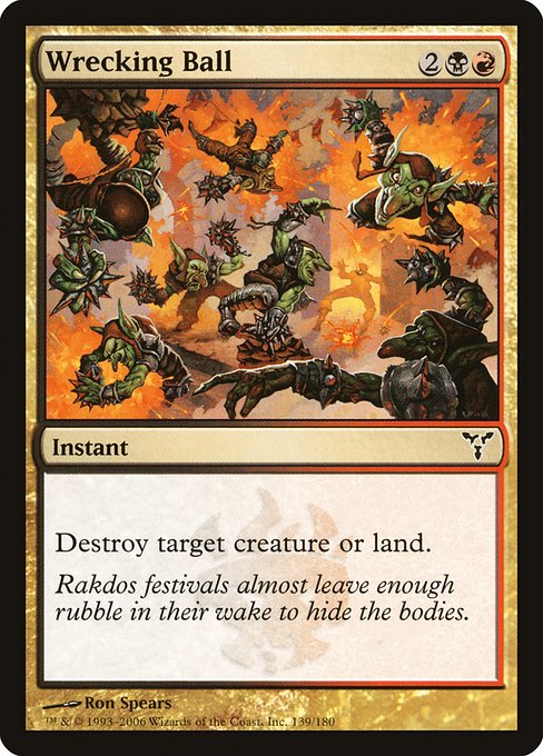 DIS: Wrecking Ball (Foil)