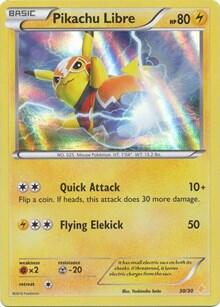 PR: Pikachu Libre (30 - Holo) (Holofoil)