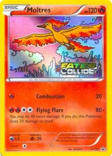 PR: Moltres - XY127 (Prerelease) [Staff] (Holofoil)