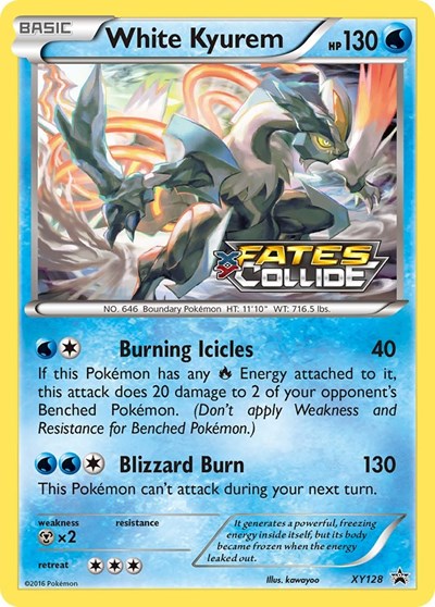 PR: White Kyurem (Prerelease) (Holofoil)
