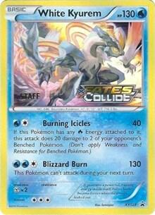 PR: White Kyurem - XY128 (Prerelease) [Staff] (Holofoil)