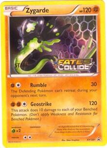 PR: Zygarde - XY129 (Prerelease) [Staff] (Holofoil)