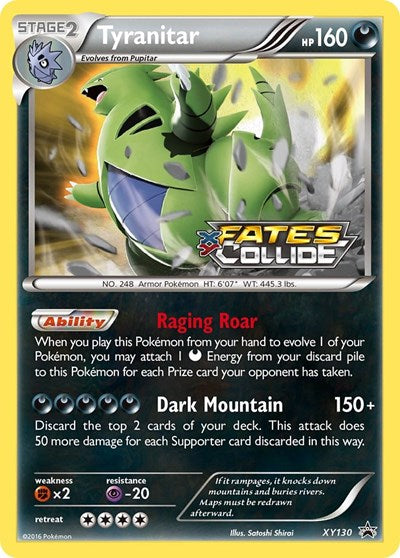 PR: Tyranitar (Prerelease) (Holofoil)