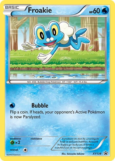 PR: Froakie - XY138 (Holofoil)