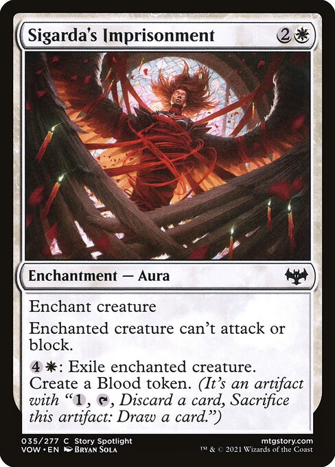 VOW: Sigarda's Imprisonment (Foil)