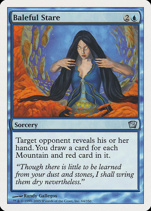 9ED: Baleful Stare