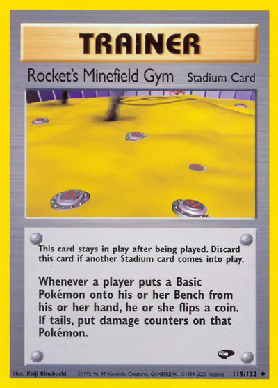 Rocket's Minefield Gym 119/132 Unlimited Gym Challenge