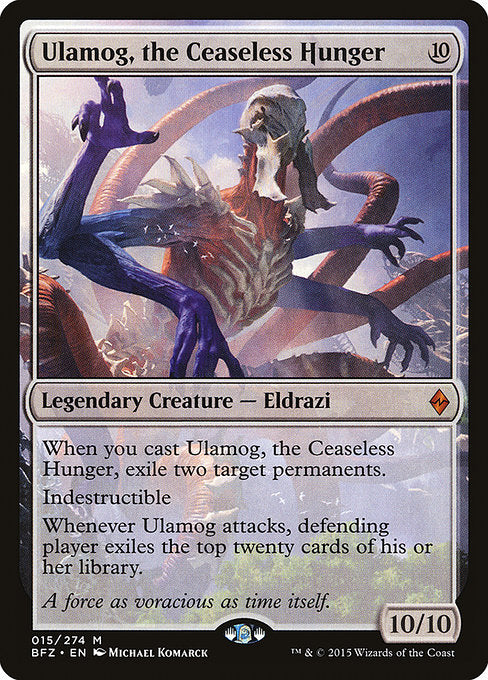 BFZ: Ulamog, the Ceaseless Hunger (Foil)