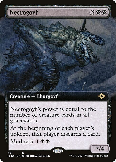 MH2: Necrogoyf (Extended Art) (Foil)