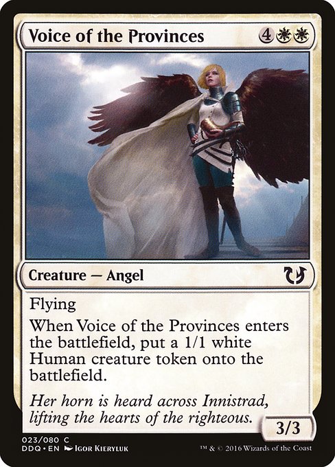 DDQ: Voice of the Provinces