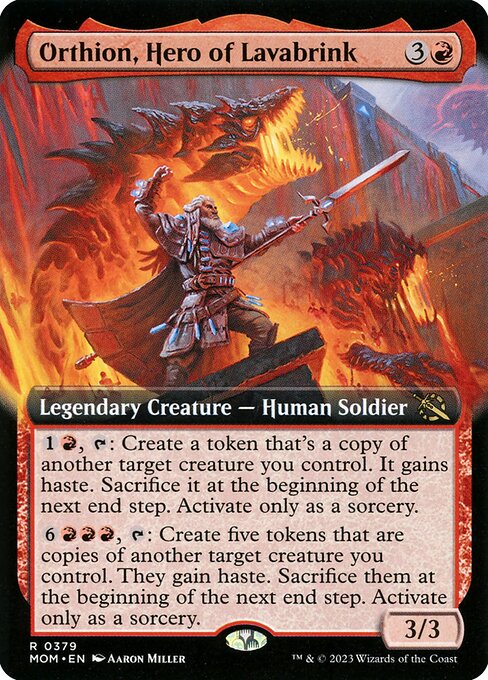 MOM: Orthion, Hero of Lavabrink (Extended Art)