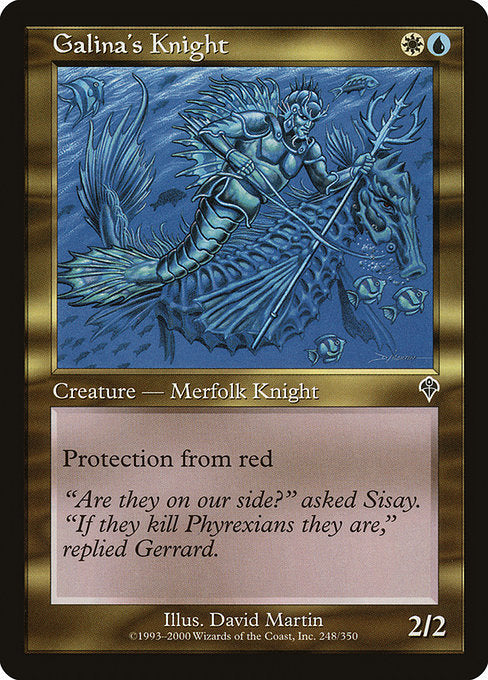 INV: Galina's Knight (Foil)