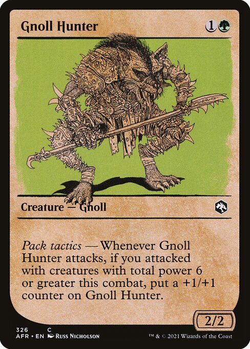 AFR: Gnoll Hunter (Showcase)