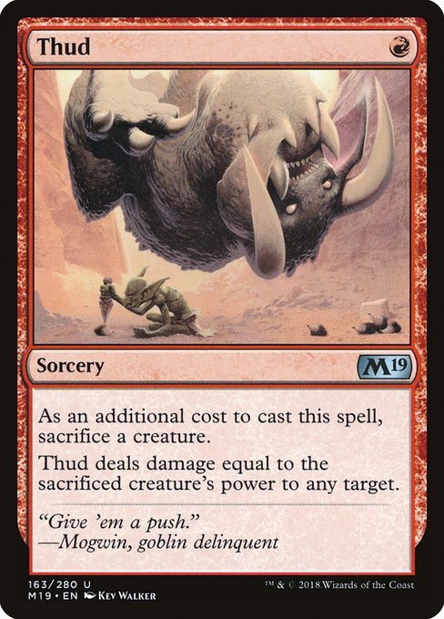 M19: Thud (Foil)