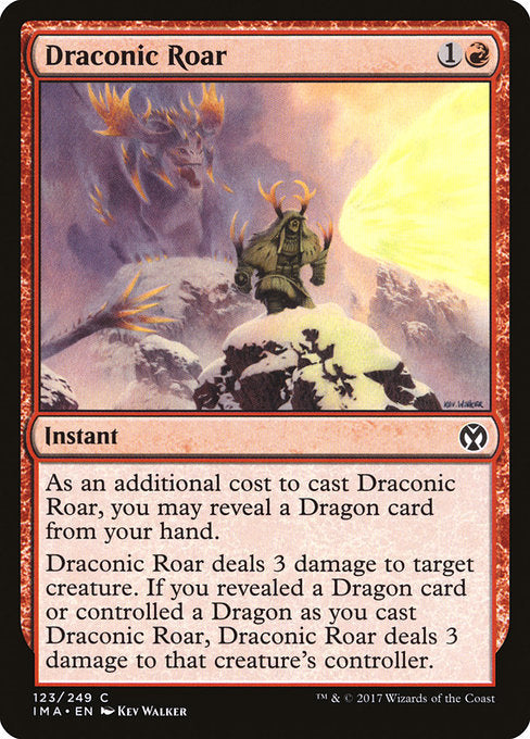 IMA: Draconic Roar (Foil)
