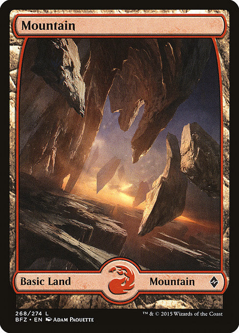 BFZ: Mountain (268) - Full Art (Foil)