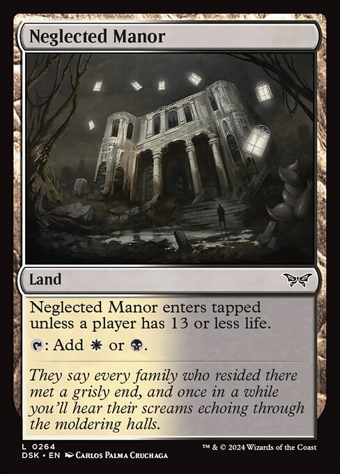 DSK: Neglected Manor (Foil)