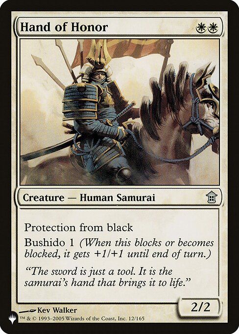 PLST: Hand of Honor