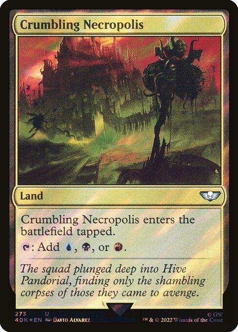 40K: Crumbling Necropolis (Surge Foil)