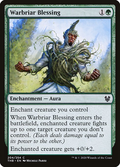 THB: Warbriar Blessing