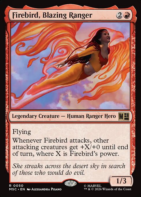 MSC: Firebird, Blazing Ranger