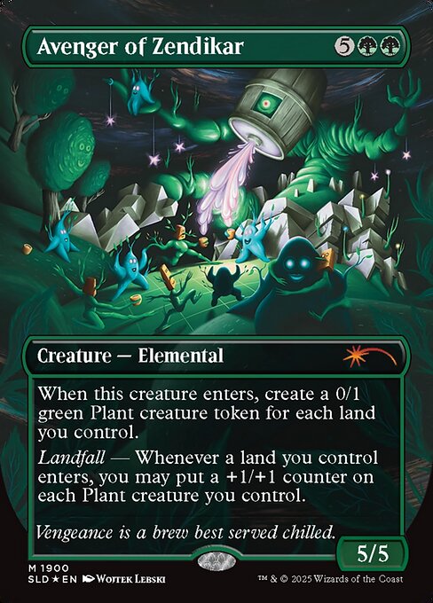 SLD: Avenger of Zendikar (Double Rainbow Foil)