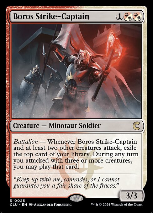 CLU: Boros Strike-Captain