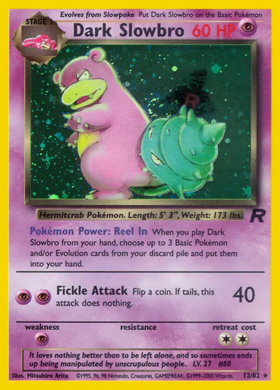 Dark Slowbro (12) 12/82 Unlimited Team Rocket